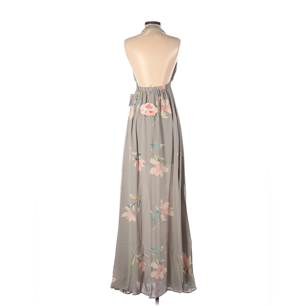Show Me Your Mumu Luna Halter Dress Lily Showers Bridesmaid Gown - Picture 7 of 7